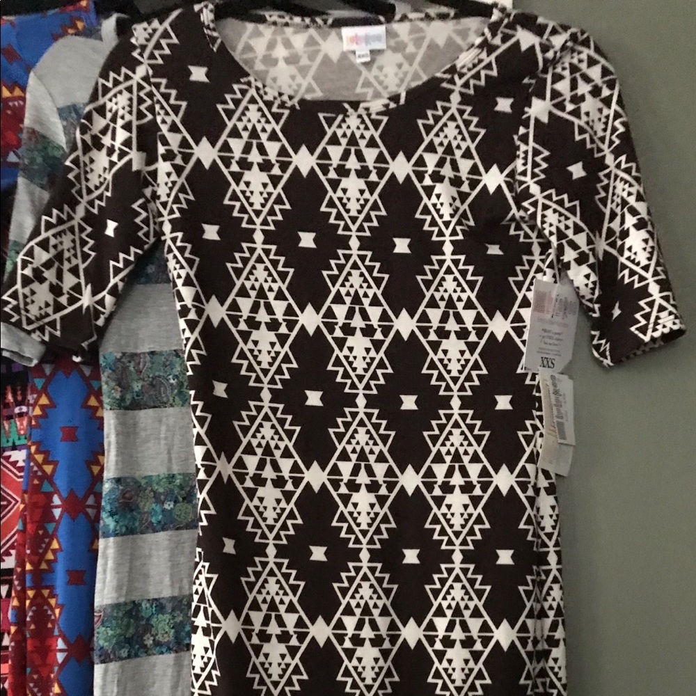 NWT XXS LuLaRoe Vintage Aztec Julia